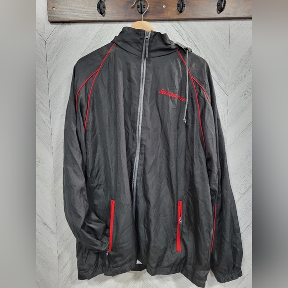 Snap On Black and Red Men's Jacket Size L - Picture 1 of 2